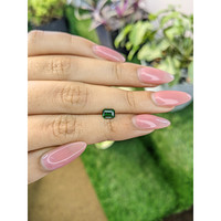 0.79 Ct. Tsavorite Garnet from Tanzania Life Style