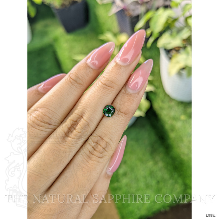 0.90 Ct. Tsavorite Garnet from Tanzania