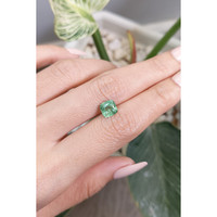 2.04 Ct. Demantoid Garnet from Madagascar Life Style