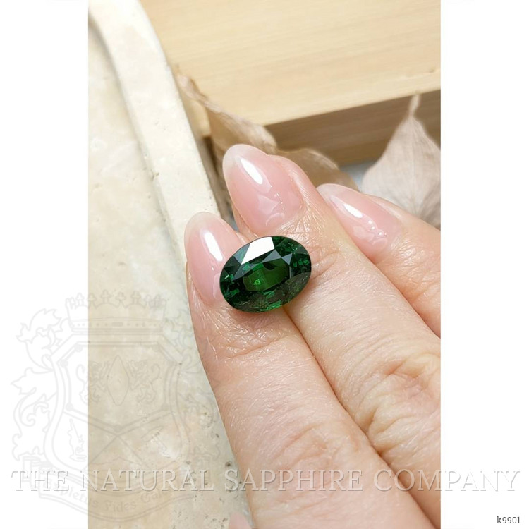 9.06 Ct. Tsavorite Garnet from Tanzania