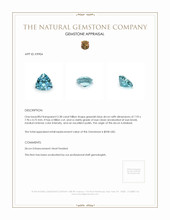 2.38 Ct. Zircon from Malawi Appraisal