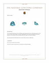 2.38 Ct. Zircon from Malawi Appraisal