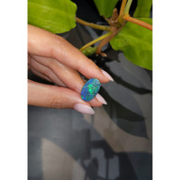 5.15 Ct. Black Opal from Australia Life Style