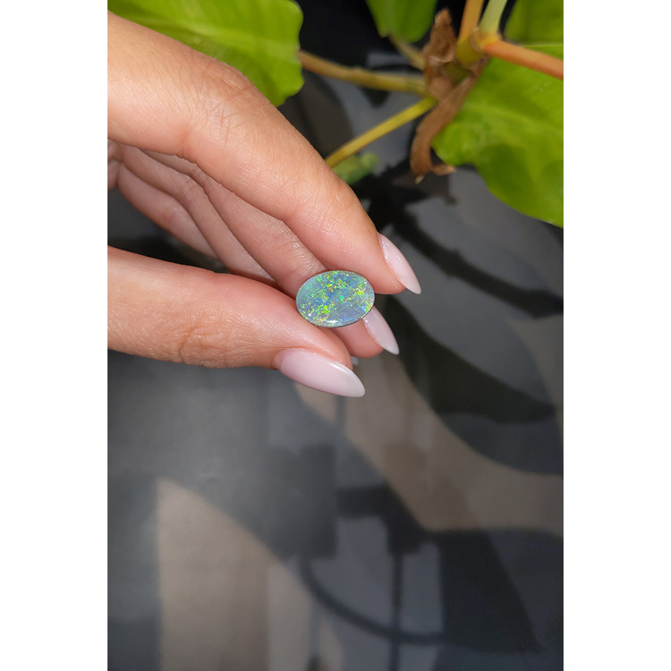 3.32 Ct. Semi-Black Opal from Australia