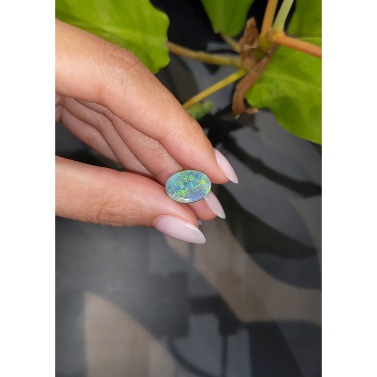 3.32 Ct. Semi-Black Opal from Australia