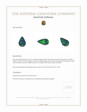 6.29 Ct. Black Opal from Australia Appraisal