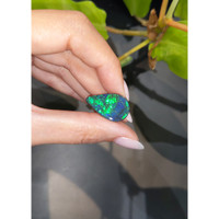 6.29 Ct. Black Opal from Australia Life Style