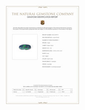 2.41 Ct. Multi Color Black Opal (Dark Opal) from Australia Scan Report