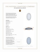 2.17 Ct. Crystal/Jelly Opal from Australia 3 D Scan Report