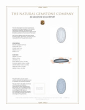 2.17 Ct. Crystal/Jelly Opal from Australia 3 D Scan Report