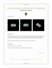 1.03 Ct. Cabochon Crystal/Jelly Opal from Australia Appraisal