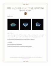 0.81 Ct. Multi Color Crystal/Jelly Opal from Australia Appraisal