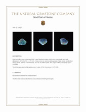 0.81 Ct. Crystal/Jelly Opal from Australia Appraisal