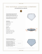 0.81 Ct. Crystal/Jelly Opal from Australia 3 D Scan Report