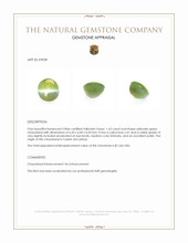 1.62 Ct. Cabochon Chrysoberyl from Ceylon (Sri Lanka) Appraisal