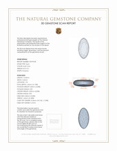 0.51 Ct. Cabochon Crystal/Jelly Opal from Australia 3 D Scan Report