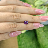 1.26 Ct. Garnet from Ceylon (Sri Lanka) Life Style