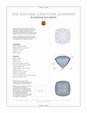 1.77 Ct. Demantoid Garnet from Madagascar 3 D Scan Report