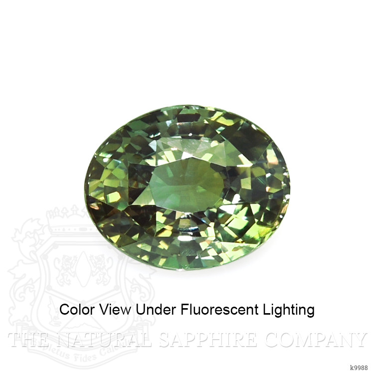 Antique Style Alexandrite Ring 1.26 Ct., 14K White Gold