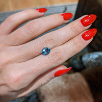 1.45 Ct. Aquamarine from Brazil Life Style