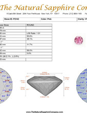 2.04 Ct. Sapphire Natural Diamond Pave Ring, Platinum 950 3 D Scan Report