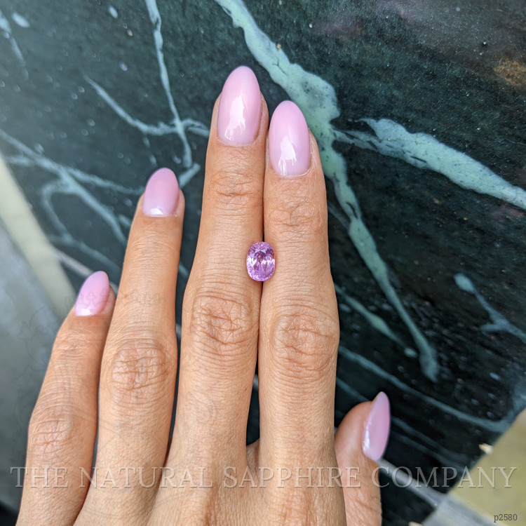2.35 Ct. Purplish Pink Sapphire from Ceylon (Sri Lanka)