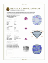 0.90 Ct. Purplish Pink Sapphire and Natural Diamond Antique Style Ring, Platinum 950 3 D Scan Report