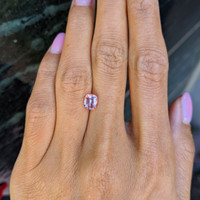1.07 Ct. Pink Sapphire from Ceylon (Sri Lanka) Life Style