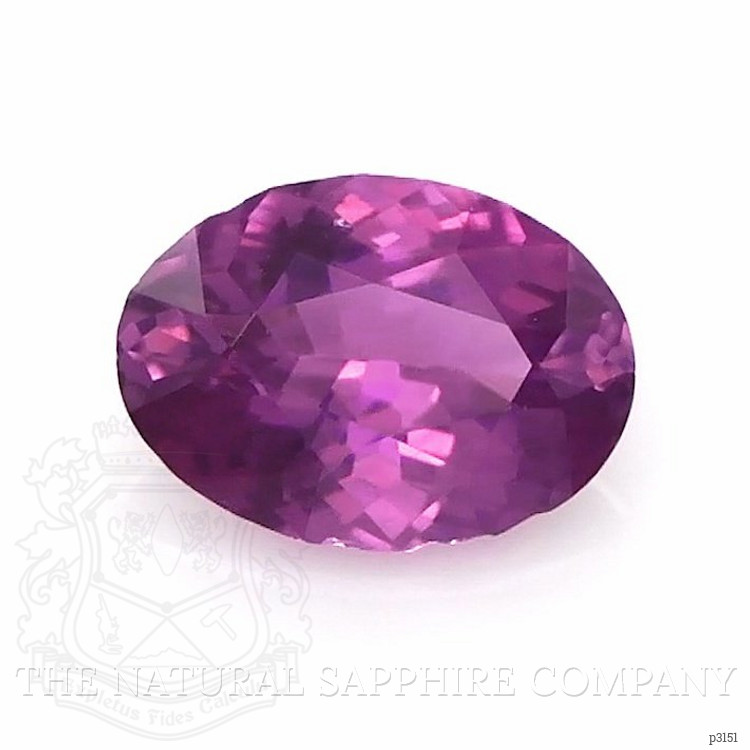 0.75 Ct. Pinkish Purple Sapphire from Ceylon (Sri Lanka)