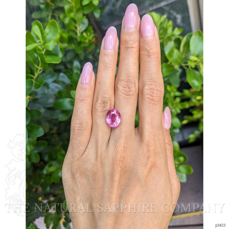 8.00 Ct. Purplish Pink Sapphire from Madagascar