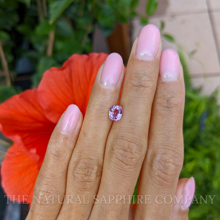 1.41 Ct. Pink Sapphire from Ceylon (Sri Lanka)
