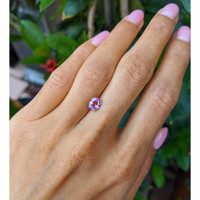 1.41 Ct. Pink Sapphire from Ceylon (Sri Lanka) Life Style