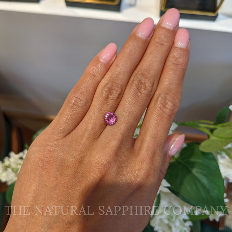 1.80 Ct. Reddish Pink Sapphire from Ceylon (Sri Lanka)