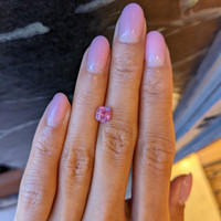 1.51 Ct. Pink Sapphire from Ceylon (Sri Lanka) Life Style