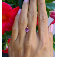 1.27 Ct. Pink Sapphire from Ceylon (Sri Lanka) Life Style