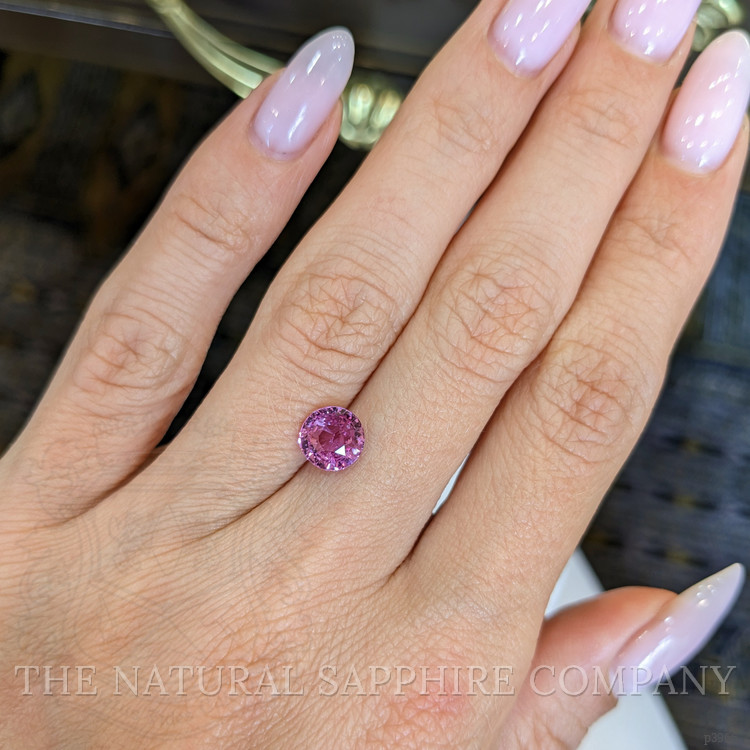 1.72 Ct. Pink Sapphire from Ceylon (Sri Lanka)