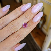 1.72 Ct. Pink Sapphire from Ceylon (Sri Lanka) Life Style