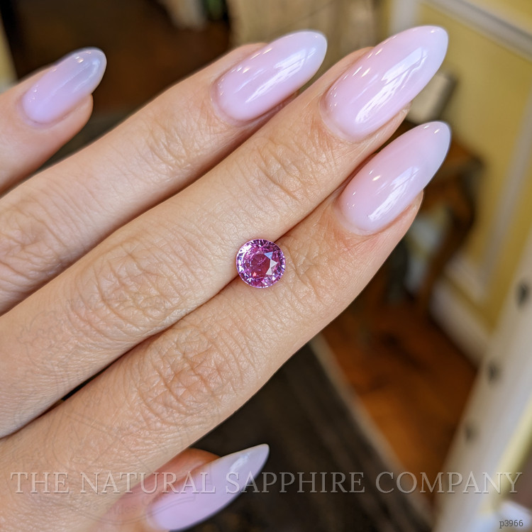 1.72 Ct. Pink Sapphire from Ceylon (Sri Lanka)