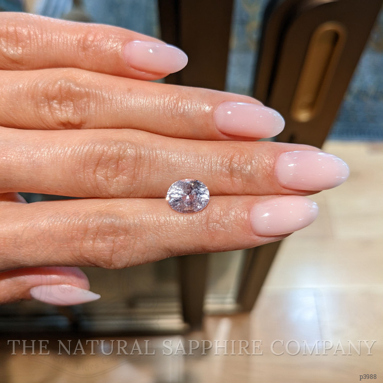 4.11 Ct. Pink Sapphire from Ceylon (Sri Lanka)