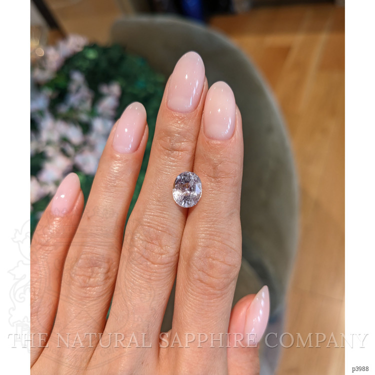 4.11 Ct. Pink Sapphire from Ceylon (Sri Lanka)