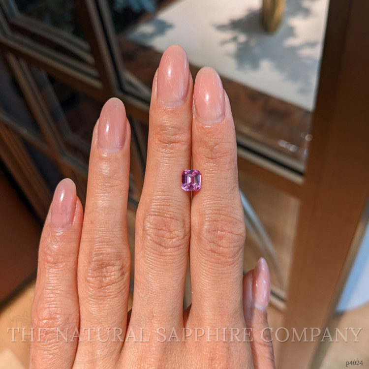1.52 Ct. Pink Sapphire from Ceylon (Sri Lanka)