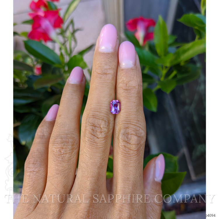 1.26 Ct. Pink Sapphire from Ceylon (Sri Lanka)