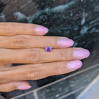 1.06 Ct. Pink Sapphire from Ceylon (Sri Lanka) Life Style