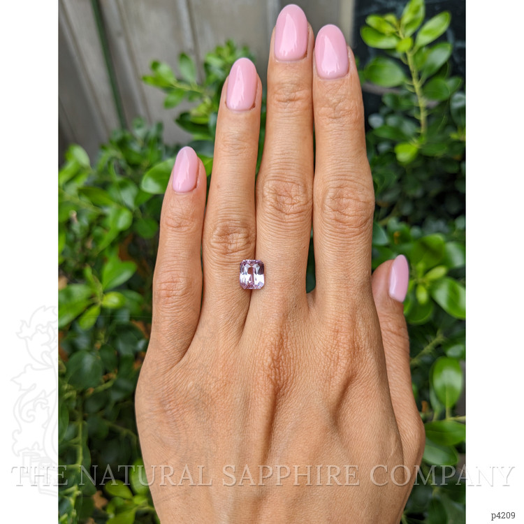 3.06 Ct. Purplish Pink Sapphire from Ceylon (Sri Lanka)