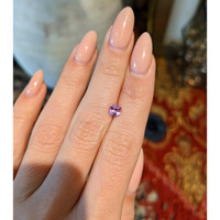 0.67 Ct. Pink Sapphire from Ceylon (Sri Lanka) Life Style