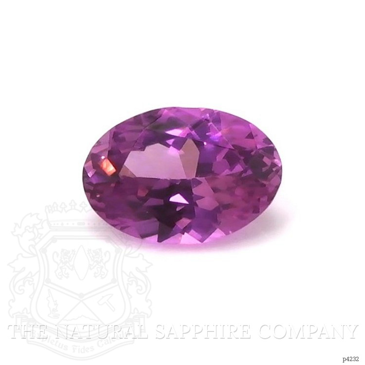 0.76 Ct. Purplish Pink Sapphire from Ceylon (Sri Lanka)