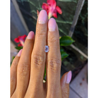1.11 Ct. Purplish Pink Sapphire from Ceylon (Sri Lanka) Life Style