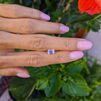 1.11 Ct. Purplish Pink Sapphire from Ceylon (Sri Lanka) Life Style