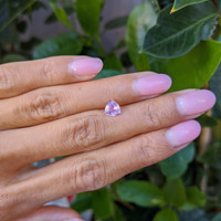 1.09 Ct. Pink Sapphire from Ceylon (Sri Lanka) Life Style