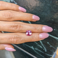 3.10 Ct. Pink Sapphire from Madagascar Life Style